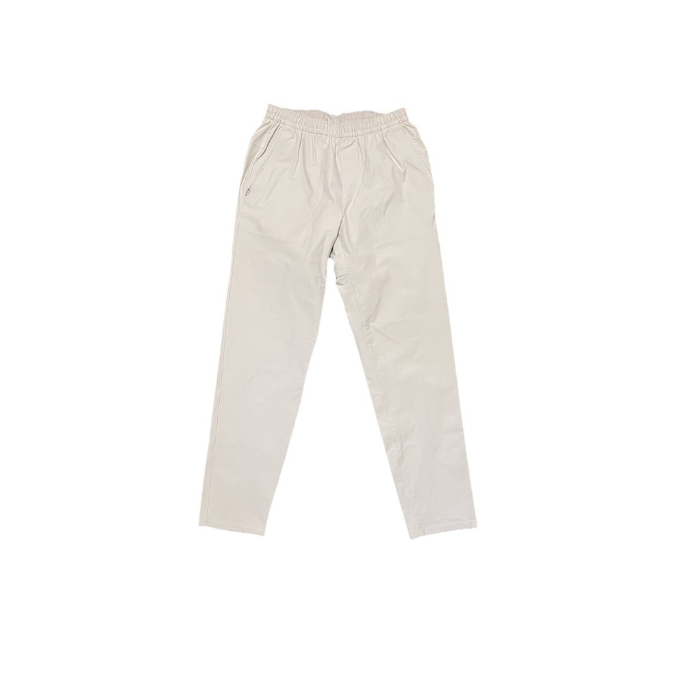 Lululemon Utilitech Pull-On Classic Pant 30" Natural Ivory Comfort Casual Sz S